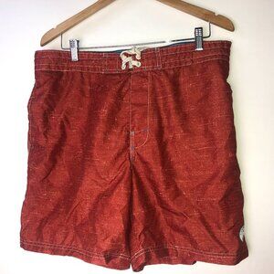 Caribbean Joe‎ Island Supply Co. Orange Boardshorts Big Boys XL